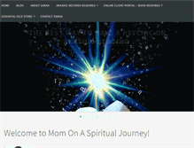 Tablet Screenshot of momonaspiritualjourney.com